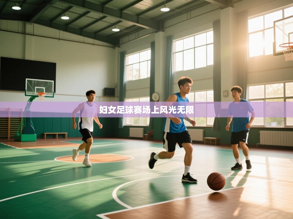 妇女足球赛场上风光无限 第1张